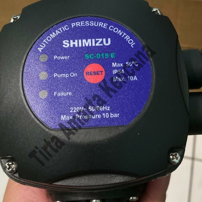 Otomatis Pressure control Shimizu SC-015 E/ Automatic Pressure shimizu
