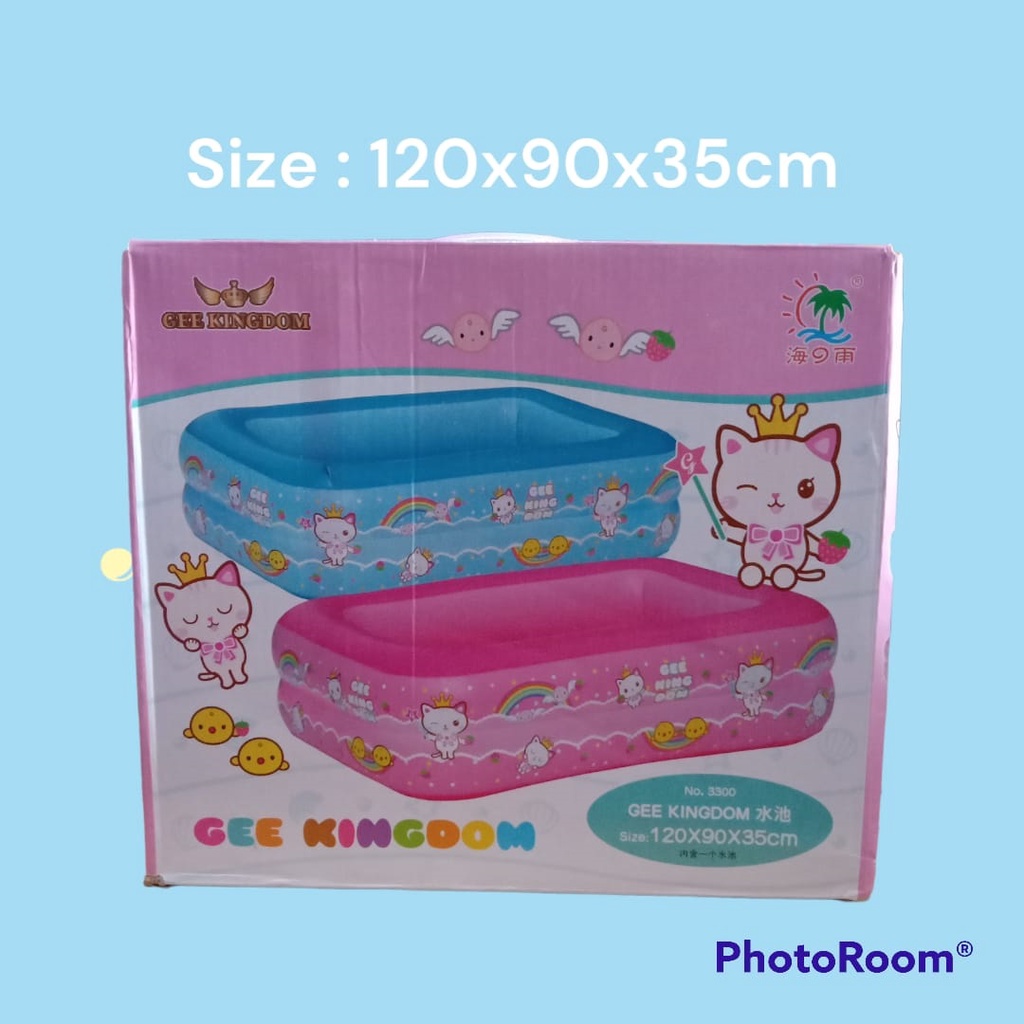 kolam gee kingdom 3300/mainan anak/kolam anak