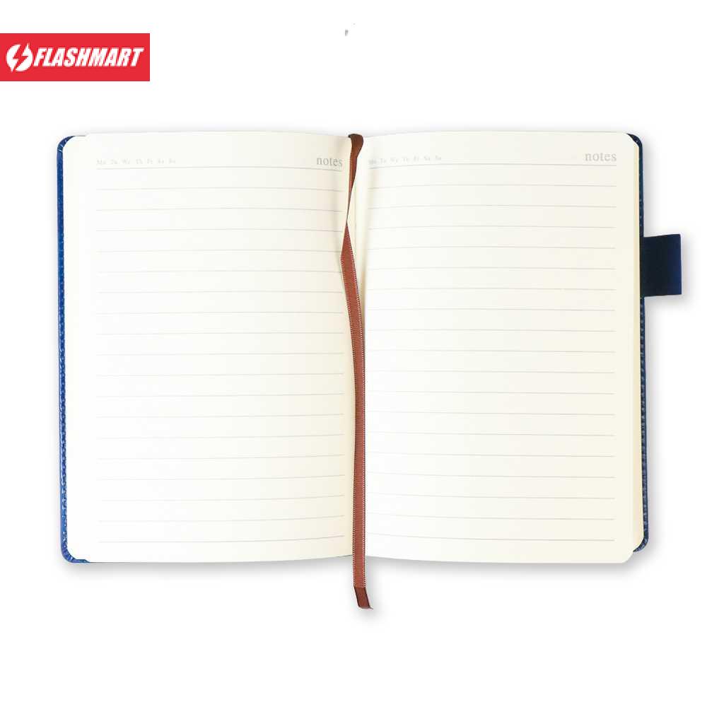 Flashmart Buku Catatan Kerja Notebooks Cover Kulit Kertas A5 - CW-5025