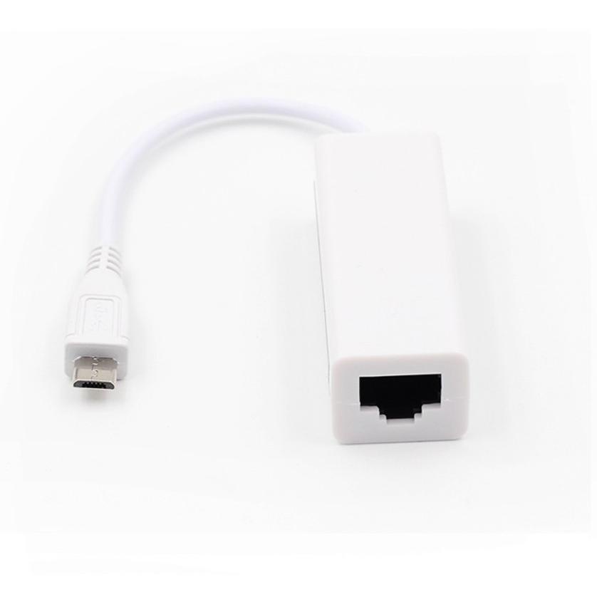 Promo Micro USB to Lan RJ45 Ethernet Adapter