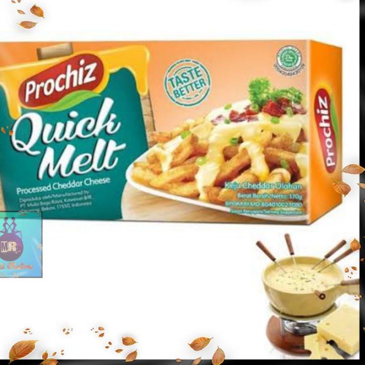 

Paling Bagus Prochiz Quickmelt 160gr / Prochiz Quick Melt / Keju Leleh / Prochiz Easymelt