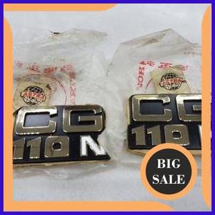 last stok emblem honda cg110n cg 110 n original baru 140ZZ3