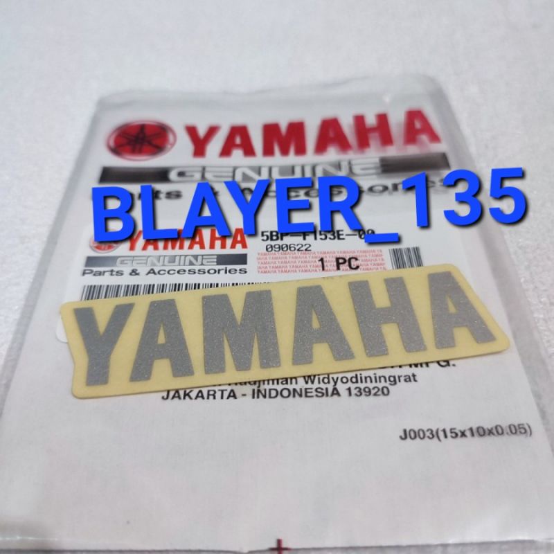 STIKER TOOLBOX  YAMAHA RXKING ORIGINAL 5BP-F153E-00