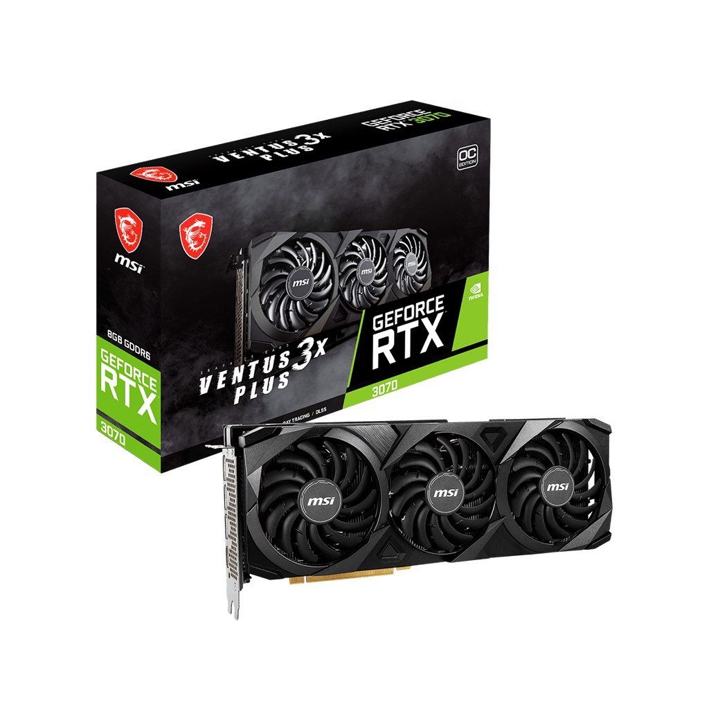 GeForce RTX 3070 VENTUS 3X PLUS 8G OC LHR 8GB GDDR6