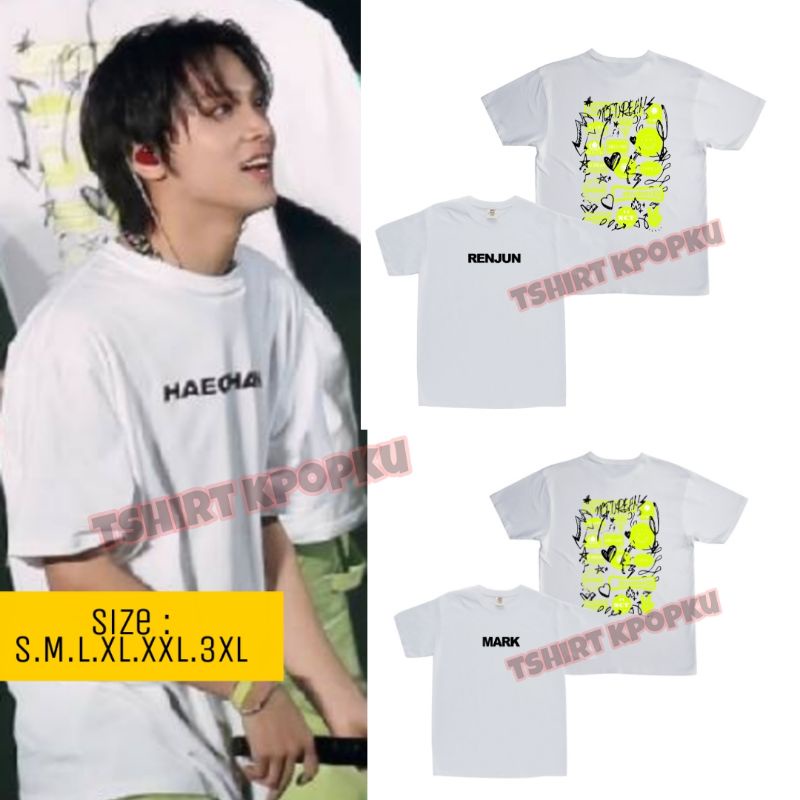 (cod) KAOS putih nct dream the dream show 2 japan in Osaka