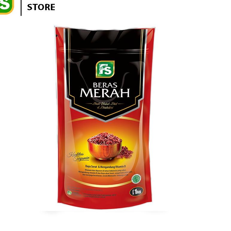 

Kilat Hemat Food Station - Beras Merah 1 Kg