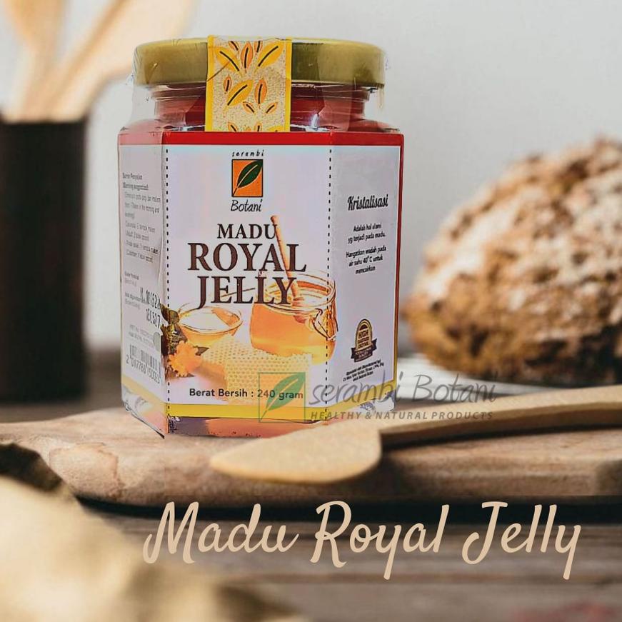 

✧ Asli Murni Royal Jelly 240 gram Serambi Botani Standar Internasional ➳