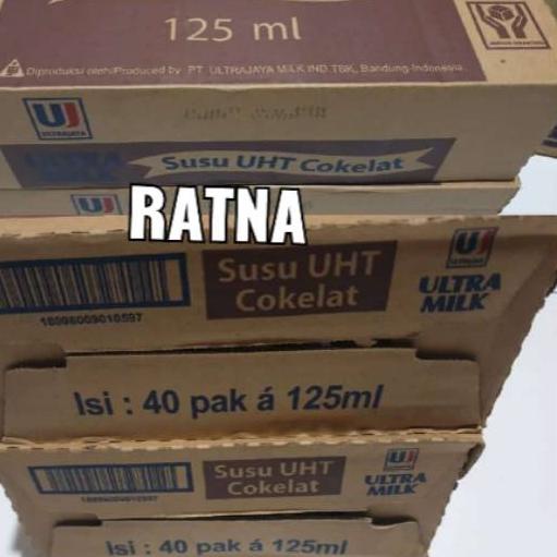 

➬ SUSU ULTRA MILK UHT COKELAT MINI 125ml 1 Dus isi 40 pcs ★