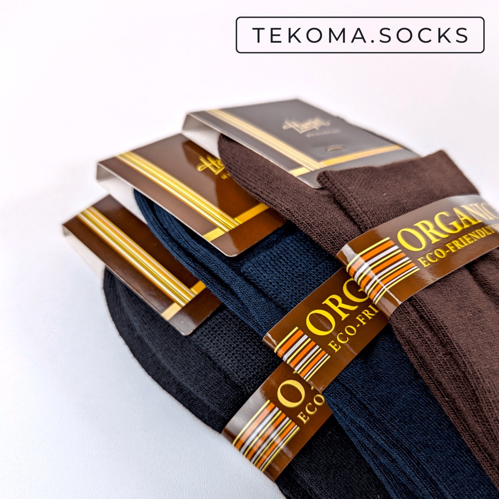 Kaos Kaki Kerja Kantor Eco-Friendly Pria Organic by Tekoma x Harpist