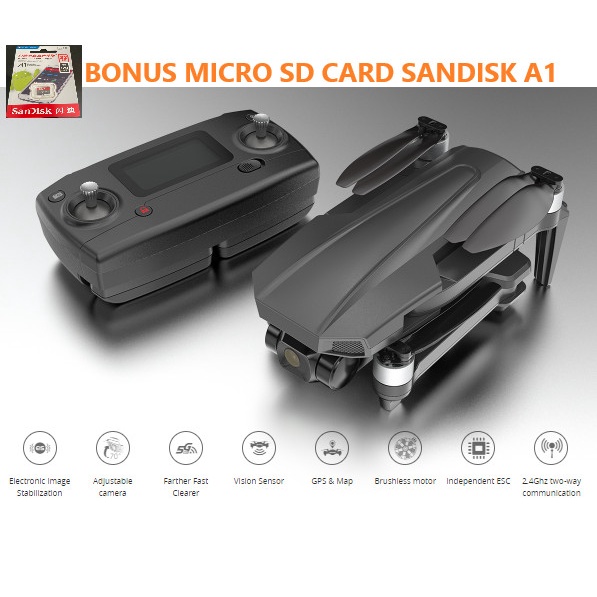 Terlaris Mjx Mg-1 5G Wifi Fpv 2-Axis Gps Drone Gimbal 4K Eis Hd Camera