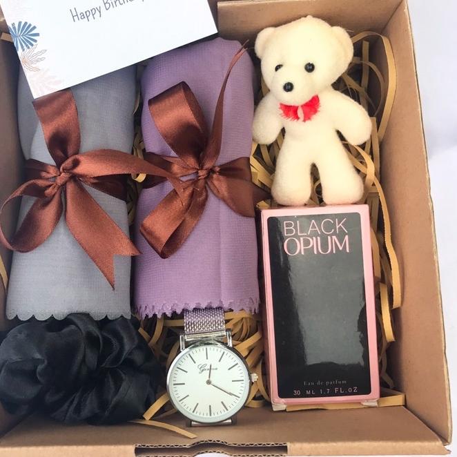 

➬ [PART 2] GIFTBOX HIJAB / KADO CEWEK / KADO PACAR / HAMPERS RAMADHAN / HAMPERS HIJAB JAM SCRUNCHIE PARFUM CARD HOLDER ➥