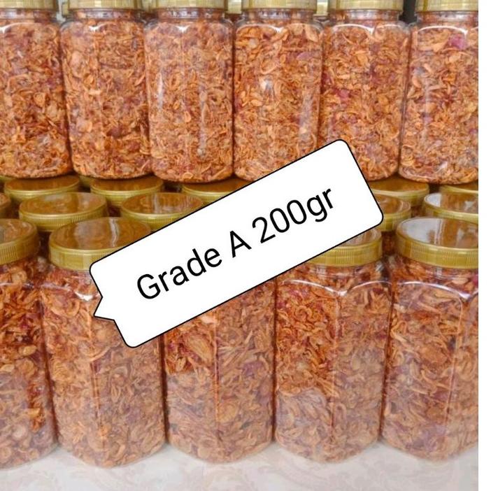 

Diskon sekarang BAGOR - BAWANG GORENG BREBES 200grGrade ( A )
