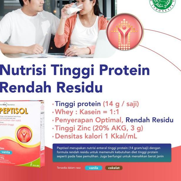 

♝ Peptisol Cokelat / Vanila 189 Gr ❈