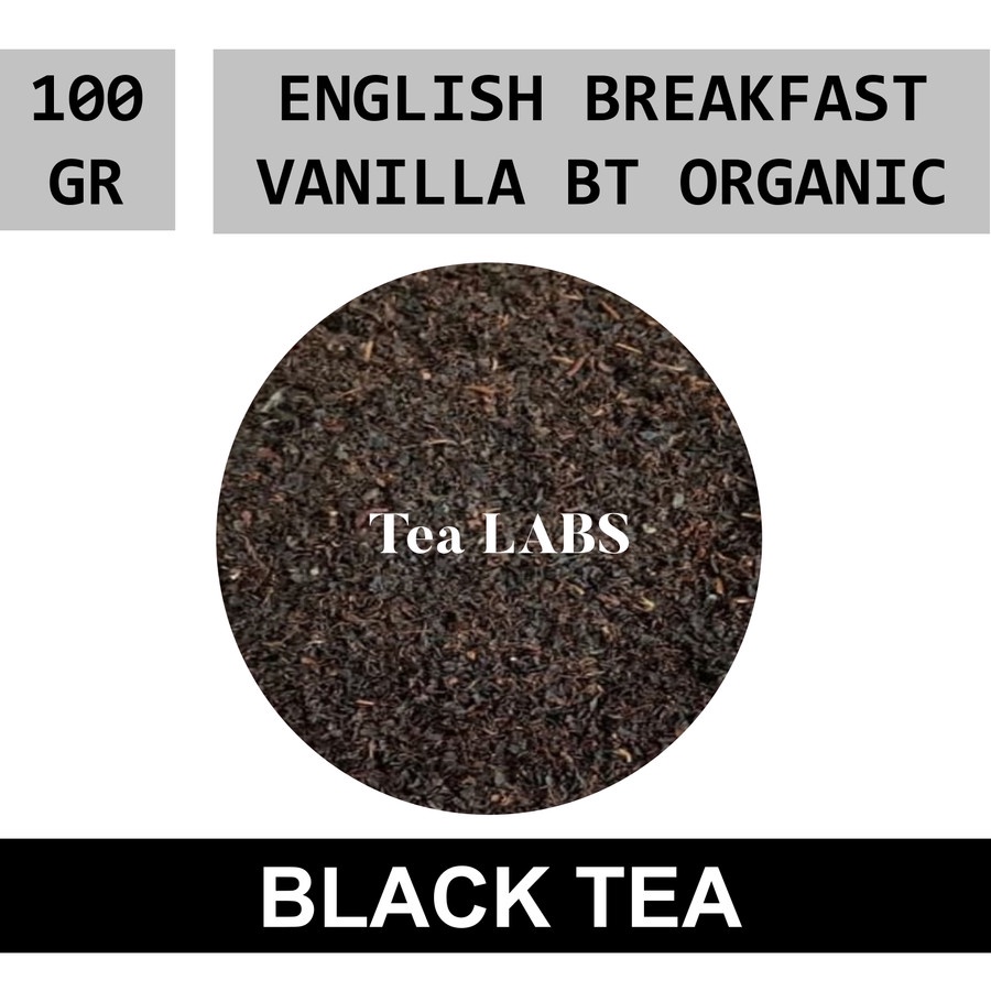 

English Breakfast Black Tea Vanilla / Teh Hitam Kiloan 100 GRAM