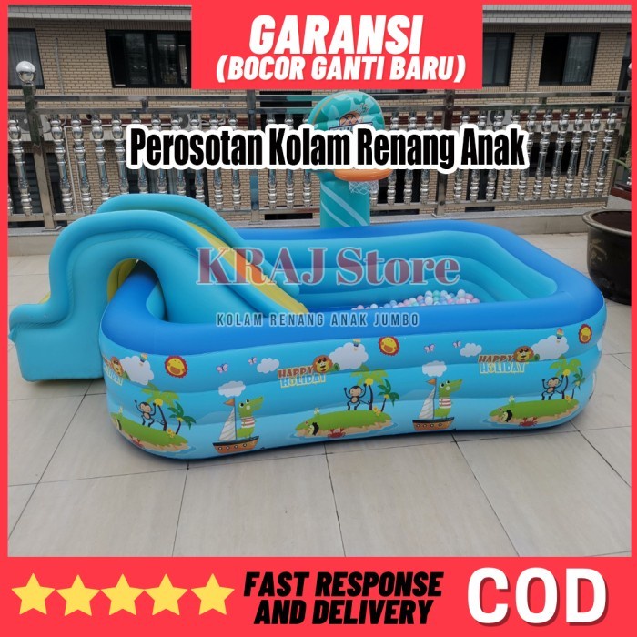 Best Seller Kolam Renang Anak Perosotan Playground Jumbo