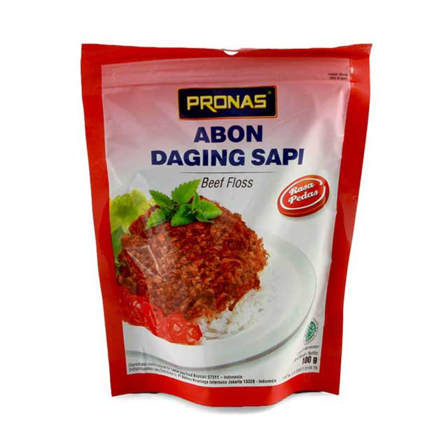 

PRONAS ABON DAGING SAPI PEDAS 100 G