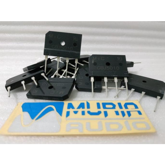 DIODA SISIR 50 AMPERE 1000V / DIODE BRIDGE 50A GBJ5010 ORIGINAL MIC muri33l Diminati Banget