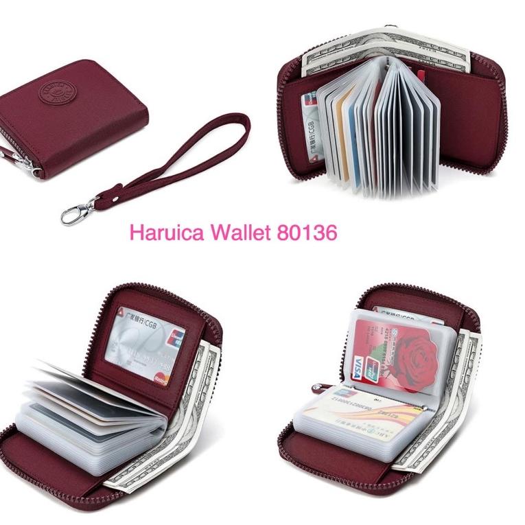 LANGSUNG KIRIM Dompet Wanita Haruica Wallet 80136 - dompet kartu