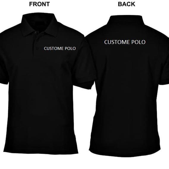 LANGSUNG ATC CUSTOME POLO - REQUEST SABLON BAJU POLO - CUSTOME BAJU KERAH SABLON