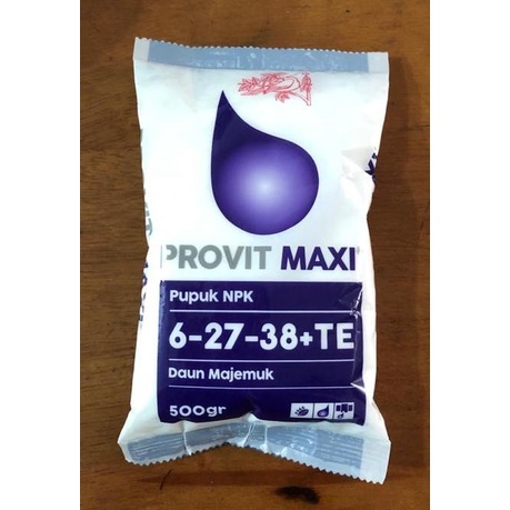 PUPUK PROVIT MAXI NPK 6-27-38+TE