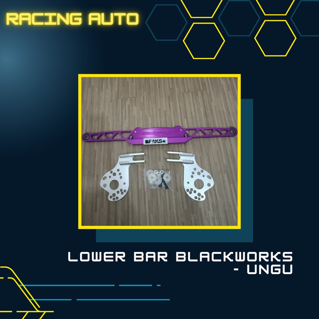 Lower Bar / Lowerbar Blackworks Jazz Brio Yaris - Ungu