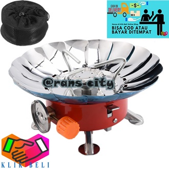Kompor Camping Gas Model bunga Mini Portabel Stove Mini Alat Masak Gunung/Kompor Camping Besar Bunga