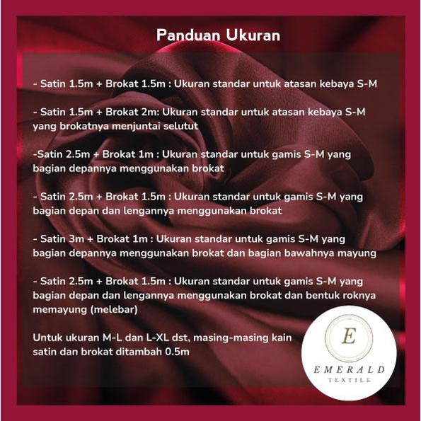 SETENGAH METER Kain Brukat Tile Prancis / Bahan Kebaya Motif Sahara ( HARGA PER 50cm KAIN )