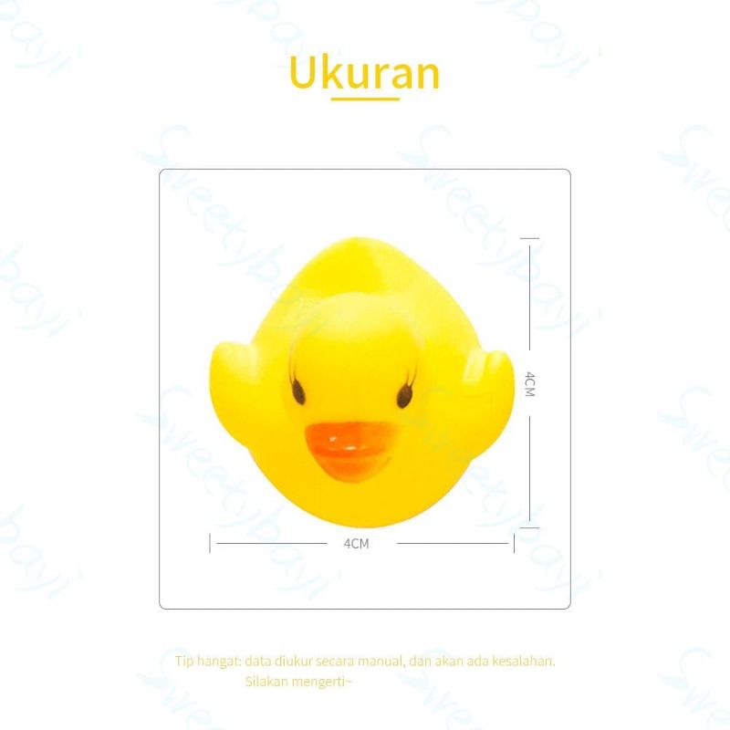 Mainan mandi bebek  bayi bahan pvc/ baby bath toy