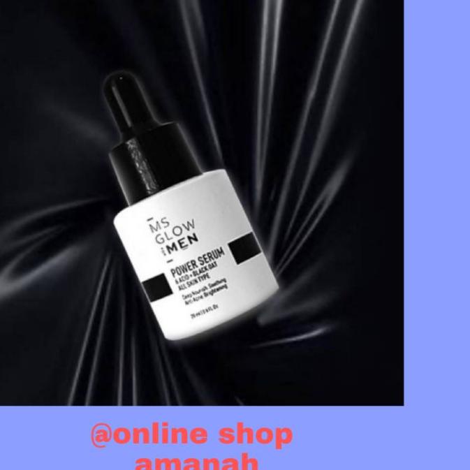 ➬ SERUM ENERGY M*S GLOW MEN ♬