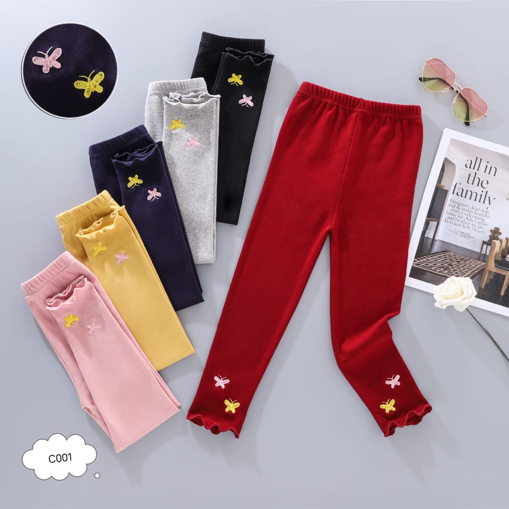 Legging import anak legging anak perempuan 0-5 tahun
