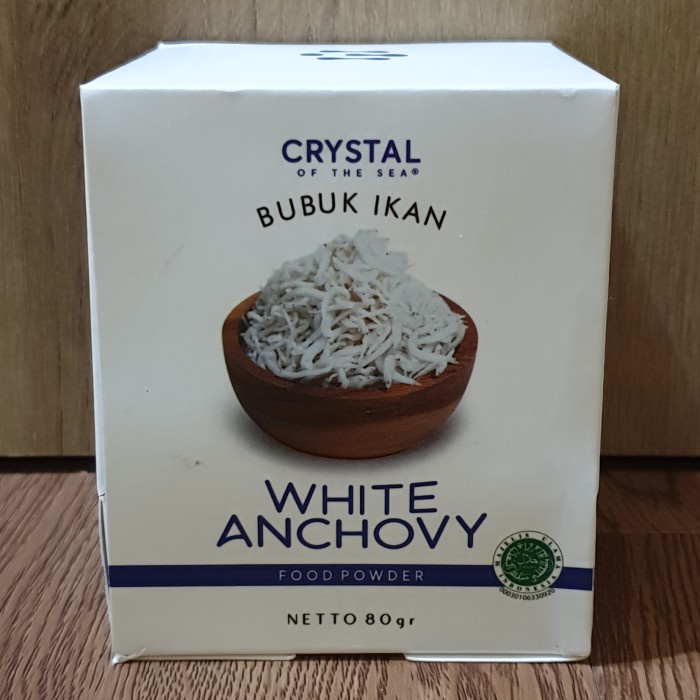 

Crystal Of The Sea Bubuk Ikan Teri - White Anchovy 80g