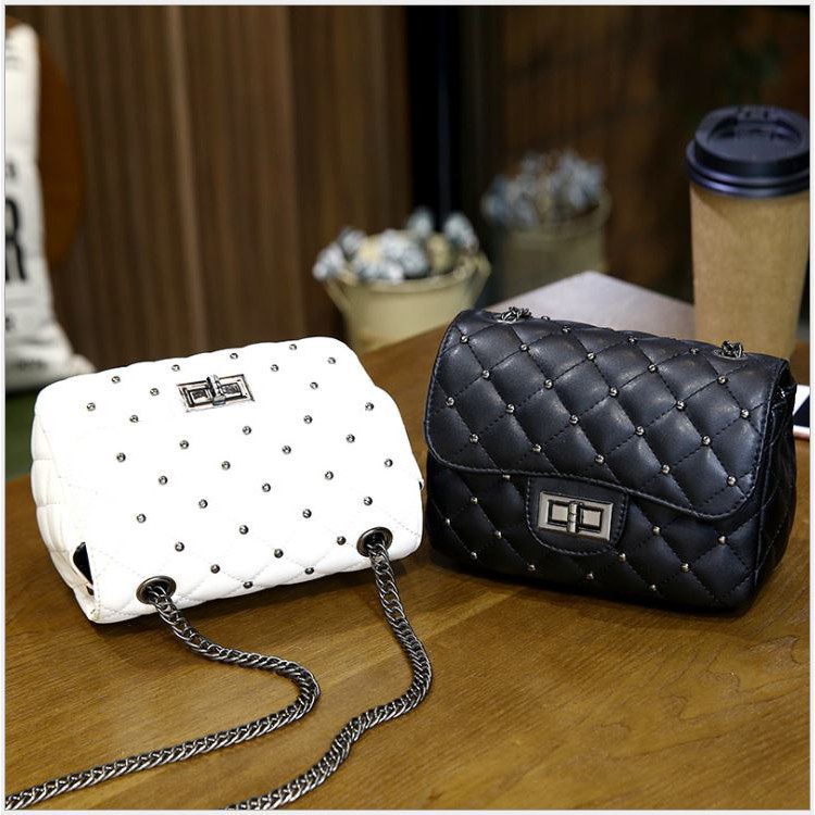 FYGALERY FYG1136 Tas Selempang Wanita Tali Rantai Sling Bag Women Fashion Bag