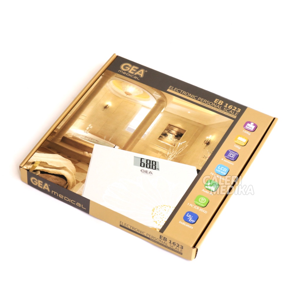 Timbangan Badan Digital GEA EB1623 / Timbangan Digital GEA EB1623 / Timbangan Berat Badan GEA EB 1623