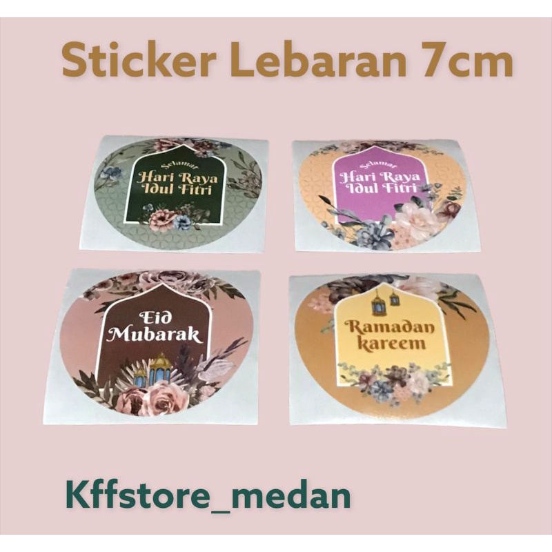 

Sticker Lebaran 7cm (Per 10pcs) dipilih random