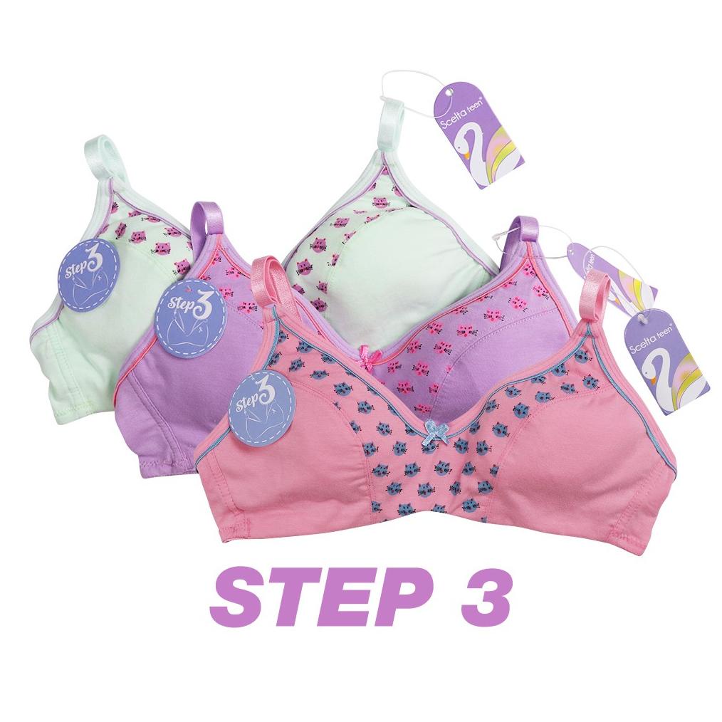 Scelta - Step 3 Bra Remaja Miniset Bh Teenager Scelta Teen Bh Sc T3 106