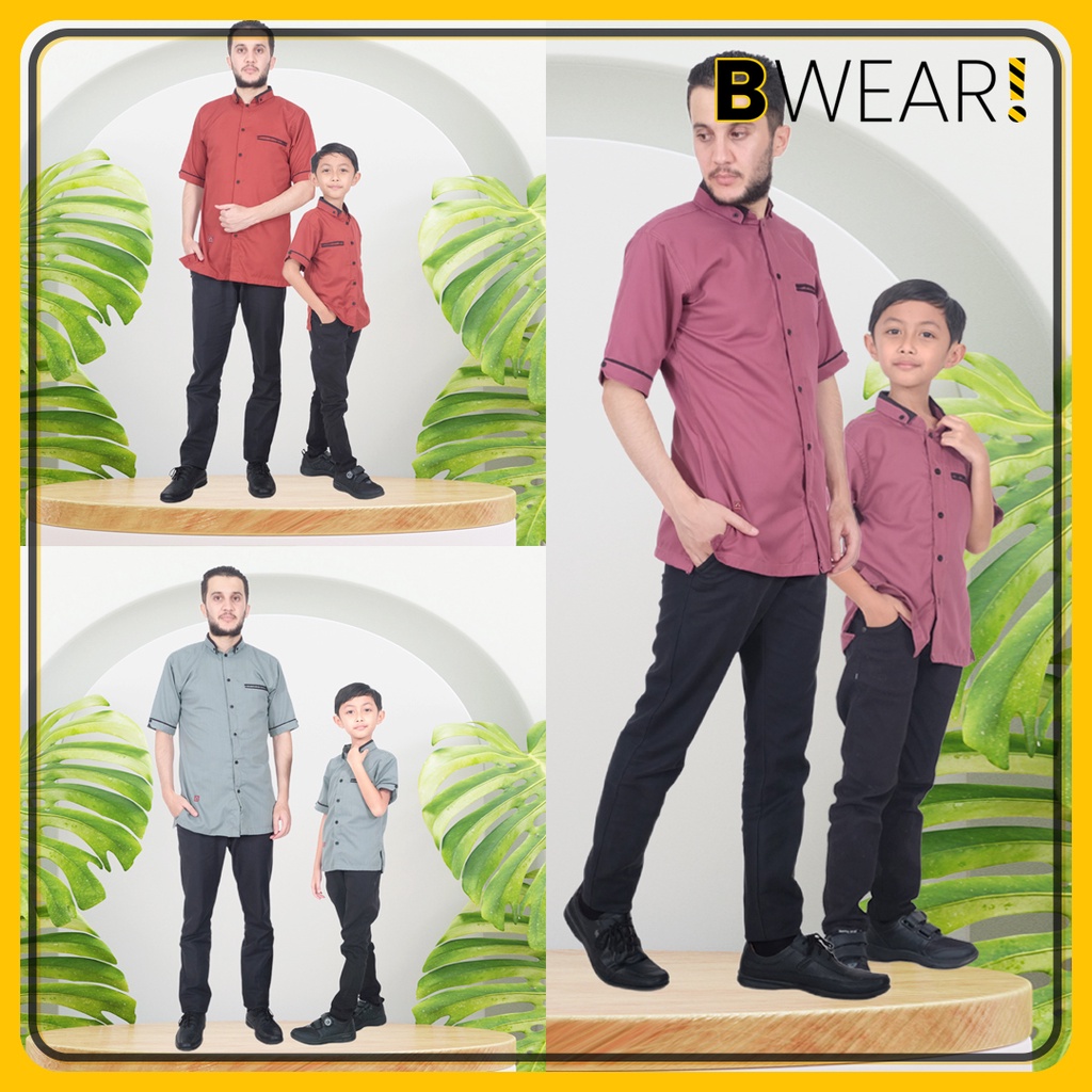 Baju Muslim Koko Anak Ayah Sarimbit Couple By Arra Brand