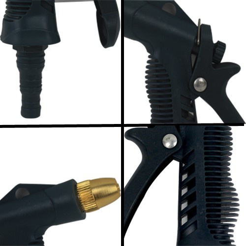 SEPAKET KEPALA SEMPROTAN SELANG AIR ELASTIS 1/2 5/8 3/4 INCH 1 ROL 5 METER PERALATAN BERKEBUN MURAH COD