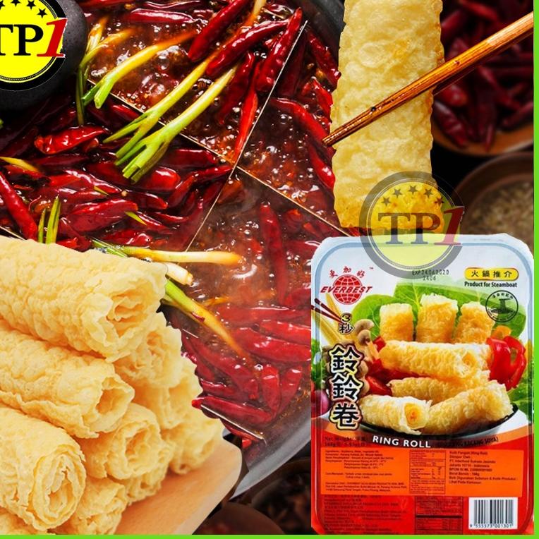 

Extra promo Ring Roll hot pot/Gegulung Kacang Soya/Everbest RingRoll / Kulit Tahu Vegan