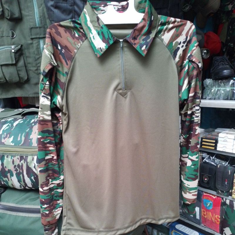 baju bdu dryfit loreng malpinas/baju tni loreng/baju dryfit loreng nkri baru/baju bdu loreng