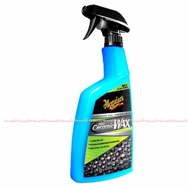 Meguiar's 768ml Hybrid Ceramic Wax Spray Pelapis Cat Mobil Setelah Di Poles Meguairs Haibrid Keramik Memoles Cat Mobil