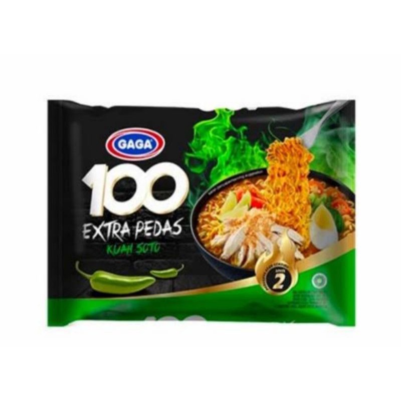 

GAGA MIE 100 KUAH SOTO EKSTRA PEDAS