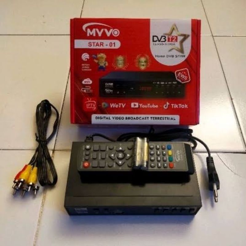 Myvo Set Top Box TV Digital / STB Digital Receiver DVB-T2