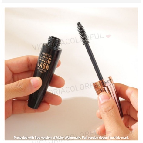 Lameila Mascara Curling 4D Silk Waterproof Maskara anti badai dan tahan lama