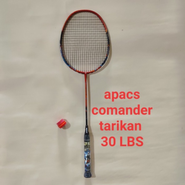 

Dijual RAKET APACS COMANDER 30 LBS SENAR GRIP Berkualitas