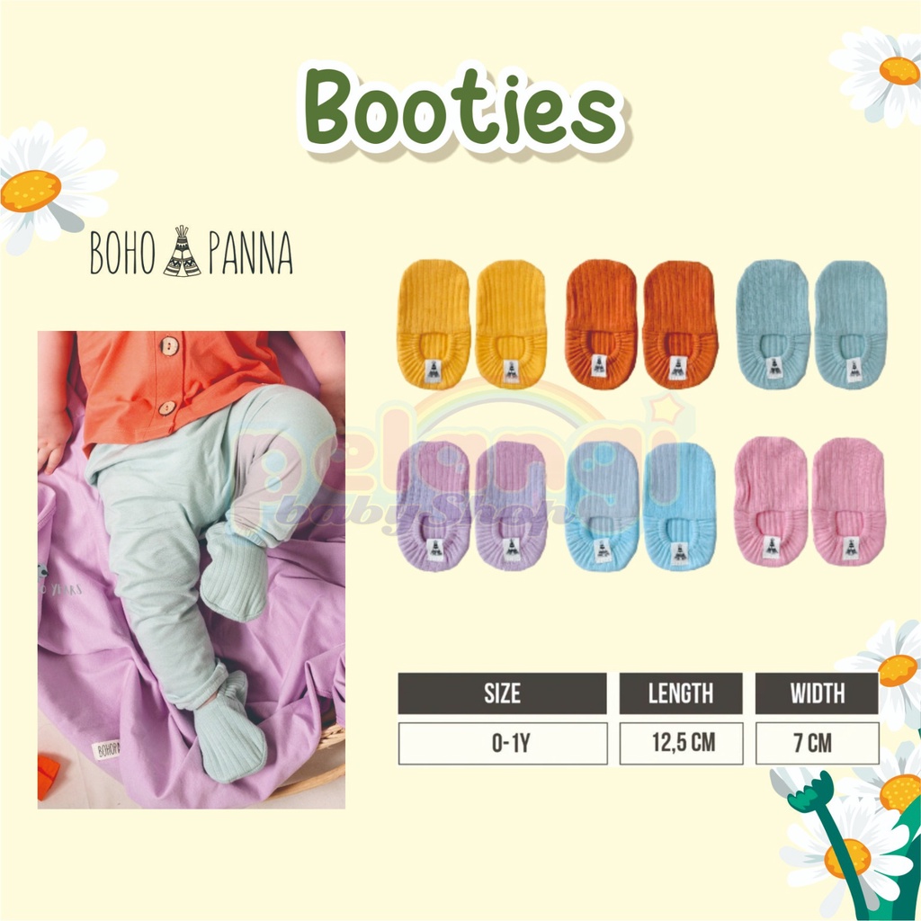 BOHOPANNA | BOHO BABY | BOHO PANNA Booties | Kaos Kaki | Bayi | Fashion Bayi