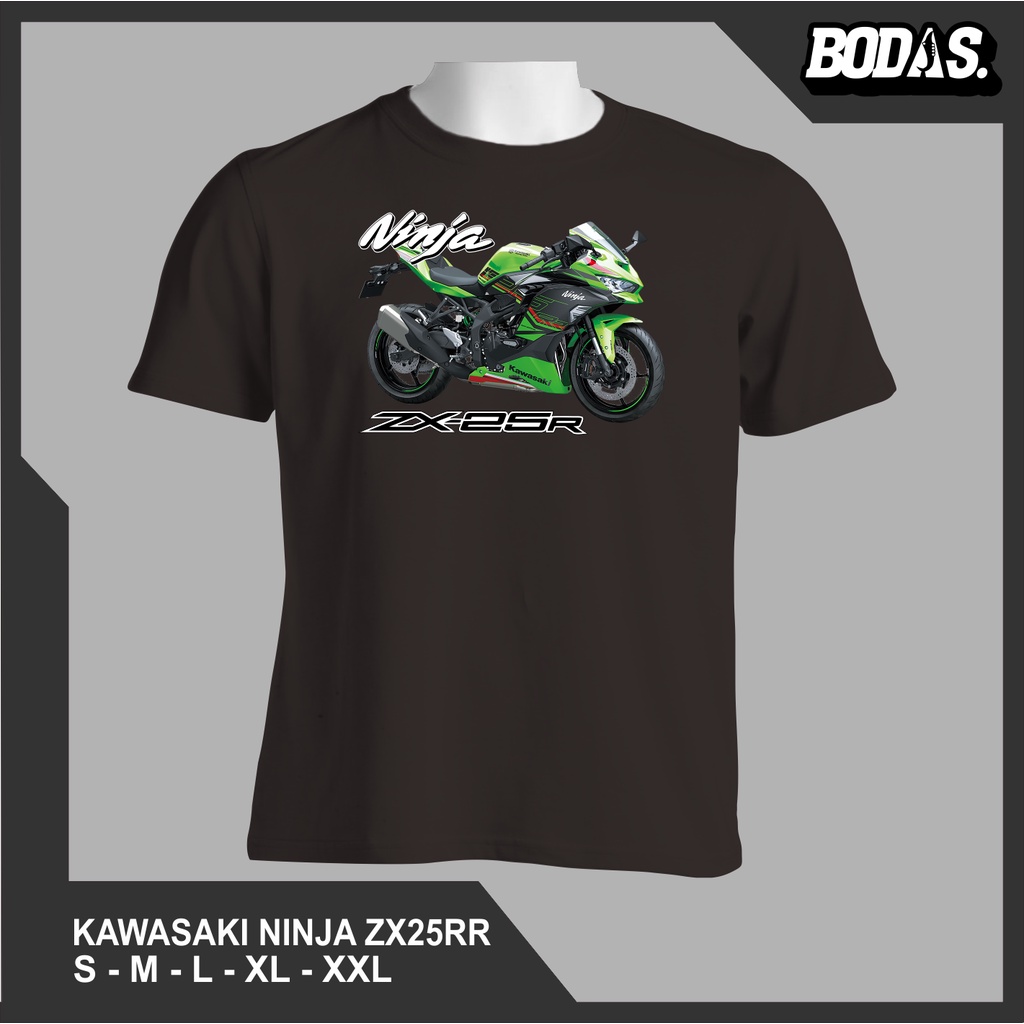KAOS DISTRO OTOMOTIF MOTOR  KAWASAKI NINJA ZX25RR