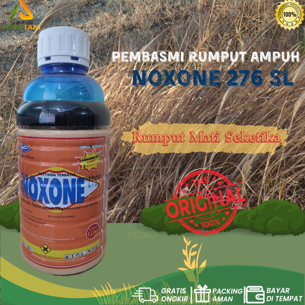 PEMBASMI GULMA RUMPUT HERBISIDA NOXONE 276 SL - 1 LITER