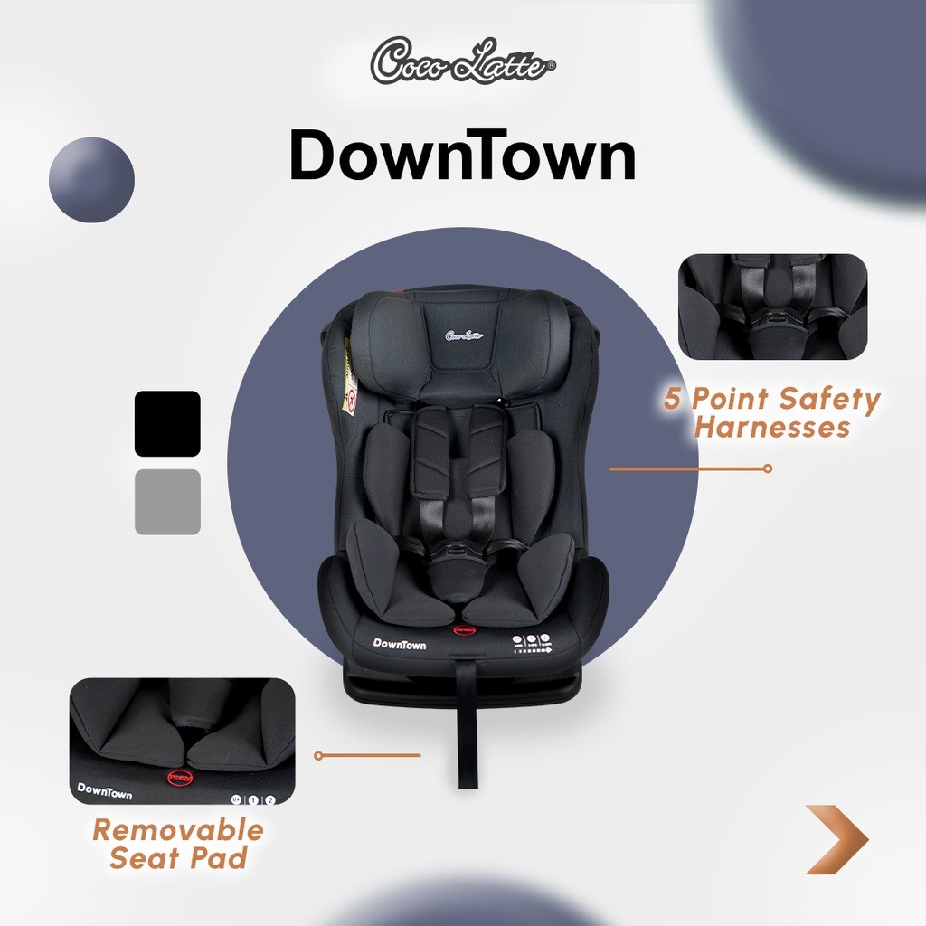 Cocolatte Carseat Downtown CL-LB8762 - Dudukan Mobil