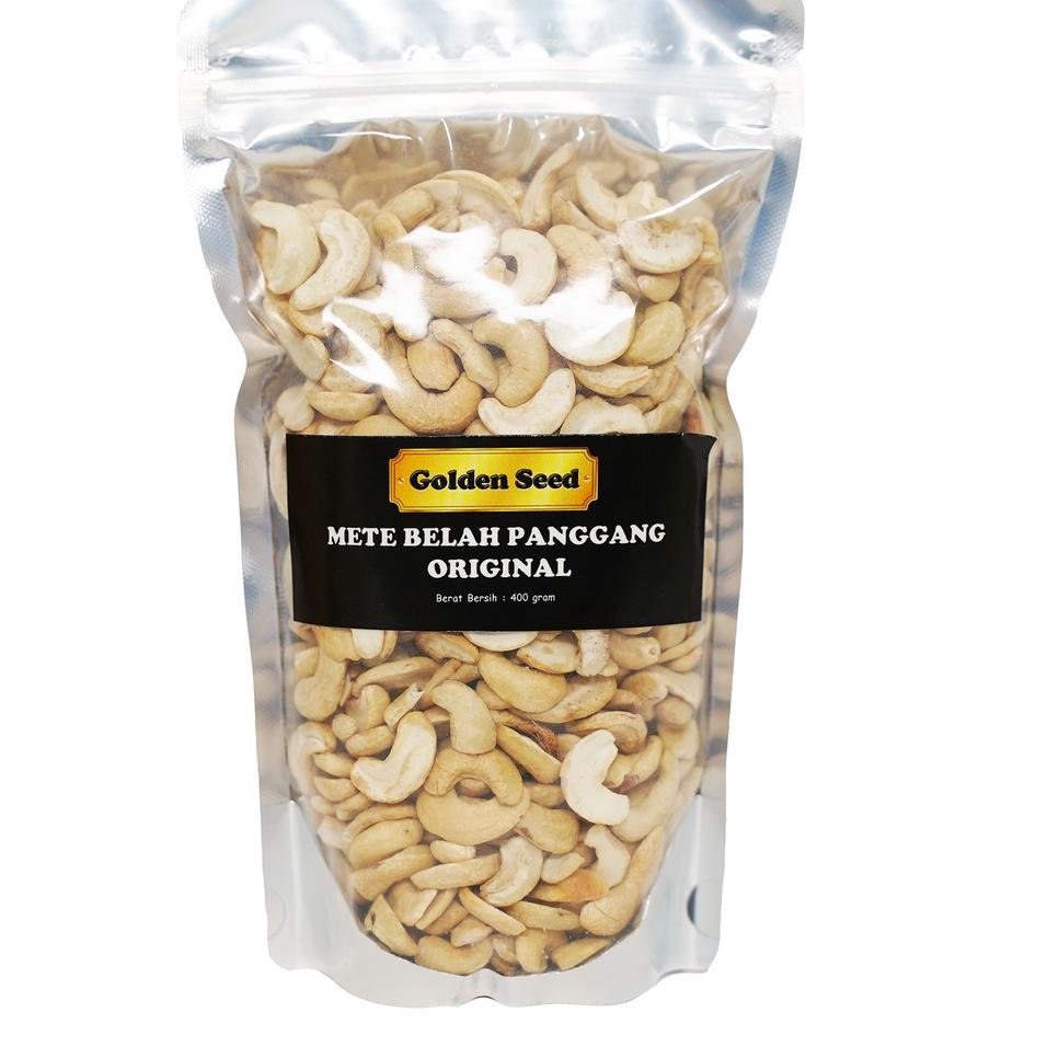 

♢ [BELAH] METE BELAH PANGGANG ORIGINAL 400 GR | MEDE OVEN MENTE ROASTED SPLIT CASHEW 400 GRAM | ORIGINAL ➩
