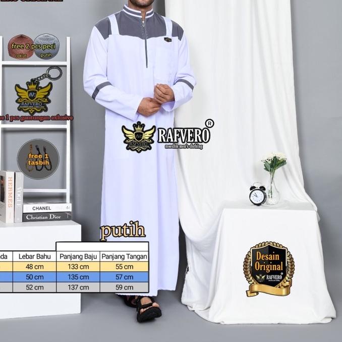 ☂ Gamis / Gamis Pria / Jubah / Jubah Pria / Baju Jubah Pria / Gamis Kombinasi ✻